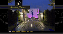 Desktop Screenshot of frankelestatehomes.com